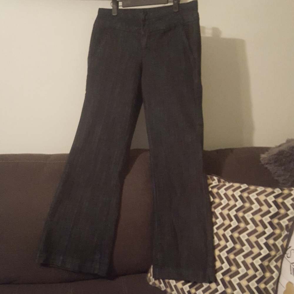 Dark wash dress jeans